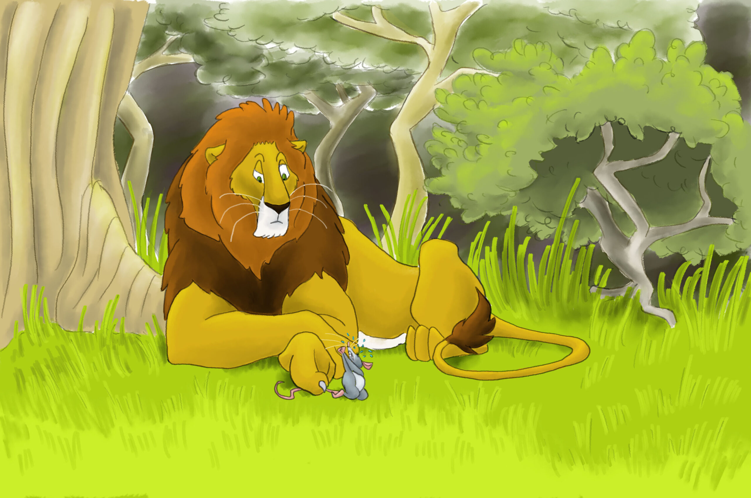 Lion & Mouse